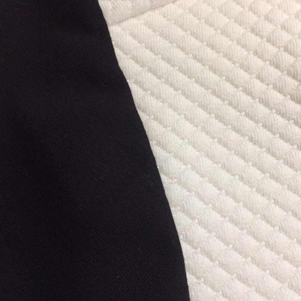 Liz Claiborne Black & White Quilted Moto Jacket – Plus Size 1X - Picture 3 of 5